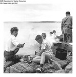 Lobster Bake - Family on Shore by Maine Department of Marine Resouces