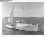 Fishing Vessel in Dry Dock by Maine Department of Marine Resouces