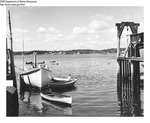 Harbor Scene with Fishing Vessel "Judy J", Boothbay Harbor, Maine by Maine Department of Marine Resouces