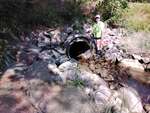 MCP Site 364 - Round Culvert, Stream off of Broad Cove, Yarmouth, Maine