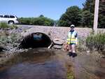 MCP Site 620 - Elliptical Culvert, Maquoit Bay, Brunswick, Maine