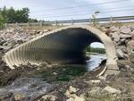 MCP Site 633 - Pipe Arch Culvert, Strawberry Creek, Harpswell, Maine