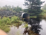 MCP Site 978 - Round Culvert, W Brook McHeard Cove, Blue Hill, Maine