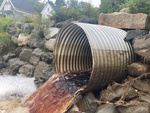MCP Site 978 - Round Culvert, W Brook McHeard Cove, Blue Hill, Maine