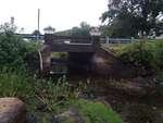 MCP Site 1255 - Bridge with Abutments, Mill pond at Walker Pond, Brooksville, Maine