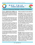 DOCTalk, July/August 2008 by Maine Department of Corrections