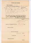 1837 Resolve and Petitions Regarding Abolition of Slave Trade in Washington DC