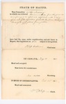 1842 Documents Related to South Carolina Fugitives by Maine Legislature