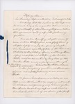 1861 Supreme Court Opinion of Justices Tenney and Cutting Regarding Fugitive Slaves