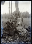 Empire Grove 30: Three Women Posing with a Tree, East Poland, ca. 1911 by Mary Irish