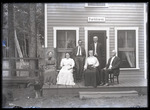 Empire Grove 40: Six People in front of Parkhurst Cottage, East Poland, ca. 1911