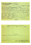 Alston, Audrey - Civil Defense Registration Card, Falmouth, Maine by Audrey F. Alston and Maine Office of Civil Defense