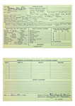 Bowie, Gladys - Civil Defense Registration Card, Falmouth, Maine by Gladys M. Bowie and Maine Office of Civil Defense