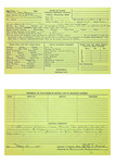 Brink, Ruth - Civil Defense Registration Card, Falmouth, Maine by Ruth S. Brink and Maine Office of Civil Defense