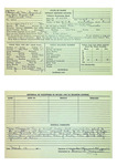 Chappell, Raymond - Civil Defense Registration Card, Falmouth, Maine by Raymond C. Chappell and Maine Office of Civil Defense