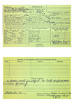 Huston, Ellery - Civil Defense Registration Card, Falmouth, Maine by Ellery Huston and Maine Office of Civil Defense