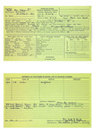 Hyde, Elizabeth - Civil Defense Registration Card, Falmouth, Maine by Elizabeth Y. Hyde and Maine Office of Civil Defense