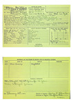 Fowler, Ines - Civil Defense Registration Card, Falmouth, Maine by Ines G. Fowler and Maine Office of Civil Defense