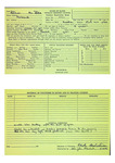 Melchior, Alida - Civil Defense Registration Card, Falmouth, Maine by Alida Melchior and Maine Office of Civil Defense