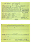 Payson, A - Civil Defense Registration Card, Falmouth, Maine by A B. Payson and Maine Office of Civil Defense