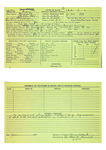 Ward, Aimee - Civil Defense Registration Card, Falmouth, Maine by Aimee Ward and Maine Office of Civil Defense