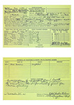 Wilson, Ethel - Civil Defense Registration Card, Falmouth, Maine by Ethel Huston Wilson and Maine Office of Civil Defense