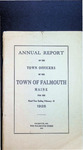Town Report of Falmouth, Maine 1926