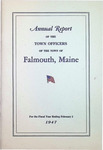 Falmouth Maine Town Report 1947 by Town of Falmouth, Maine