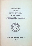 Falmouth Maine Town Report 1952