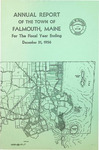 Falmouth Maine Town Report 1956
