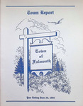 Falmouth Maine Town Report 1986
