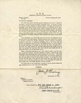 Henry L. Foss's Copy of General Orders No. 38-A Letter, February 28, 1919 by John Joseph Pershing and General Headquaters American Expeditionary Forces