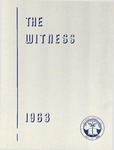 1963 Witness Yearbook for Glen Cove Bible College by Glen Cove Bible School