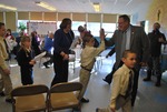Governor LePage Visits St. John's Catholic School
