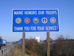 Veterans Tribute Sign