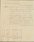 Letter to William King from Dingley April 7 1812 by Nat Dingley