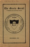 The Greely Scroll December 1920 by Greely Institute
