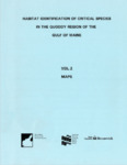 Habitat Identification of Critical Species in the Quoddy Region of the Gulf of Maine, Vol 2, Maps (1997)