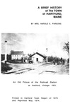 A Brief History of the Town of Hartford, Maine