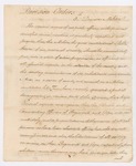 Division Orders, Georgetown, Maine, May 1794