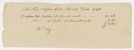 Marshal and Crier fee receipts, District Court, 1793-1799