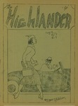 The Highlander: Volume 4, Number 4- August 16, 1937