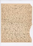 Letter Regarding Death of US Representative Jonathan Cilley, 1838