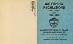 Maine Ice Fishing Regulations : 1987-1988 and 1988-1989 by Maine Department of Inland Fisheries and Wildlife