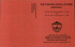 Maine Ice Fishing Regulations (Biennial) : 1991-1992 and 1992-1993 by Maine Department of Inland Fisheries and Wildlife