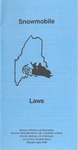 Maine Snowmobile Law, 1990 by Maine Department of Conservation and Maine Bureau of Parks and Recreation