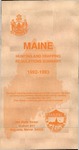 Maine Hunting and Trapping Regulations Summary, 1992-1993