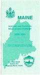 Maine Hunting and Trapping Regulations Summary, 1990-1991