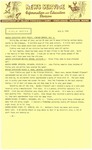 Field Notes - July 9, 1970 by Maine Division of Information and Education and Maine Department of Inland Fisheries and Game