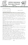 Field Notes - March 30, 1967 by Maine Division of Information and Education and Maine Department of Inland Fisheries and Game